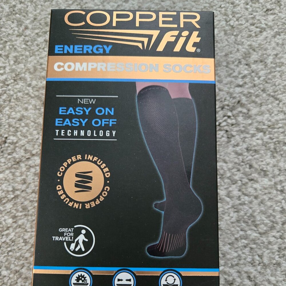 Copper Fit Compression Socks / Unisex / New in box